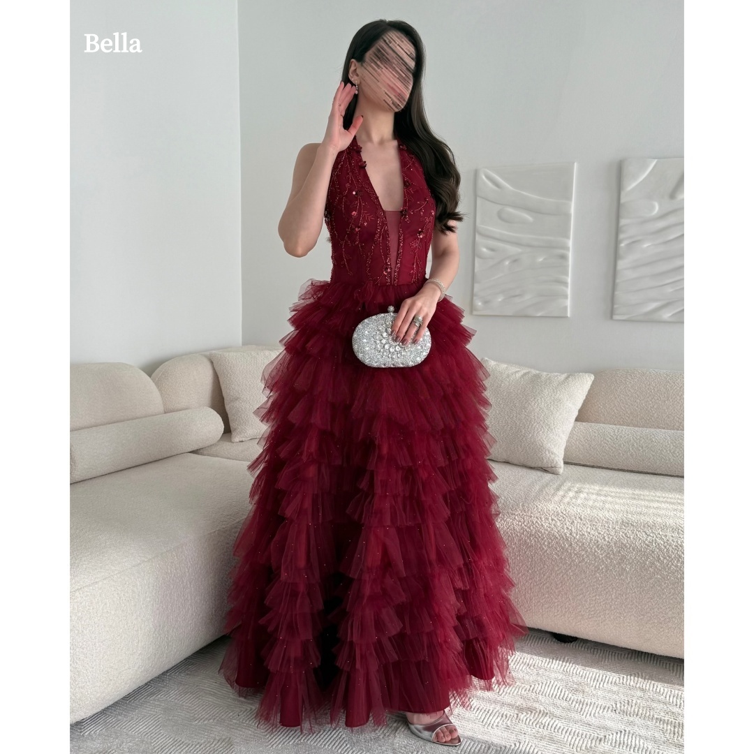 Women Formal Wear For Graduation - Элегантные вечерние платья Bella из атласа