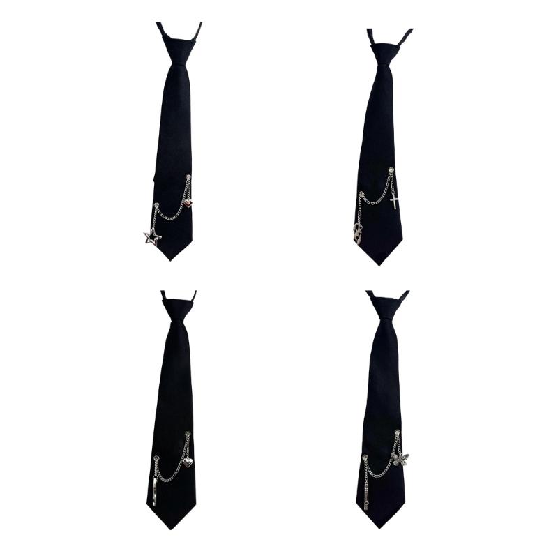 Women Formal Wear Korean - 652F корейский модный галстук на молнии,