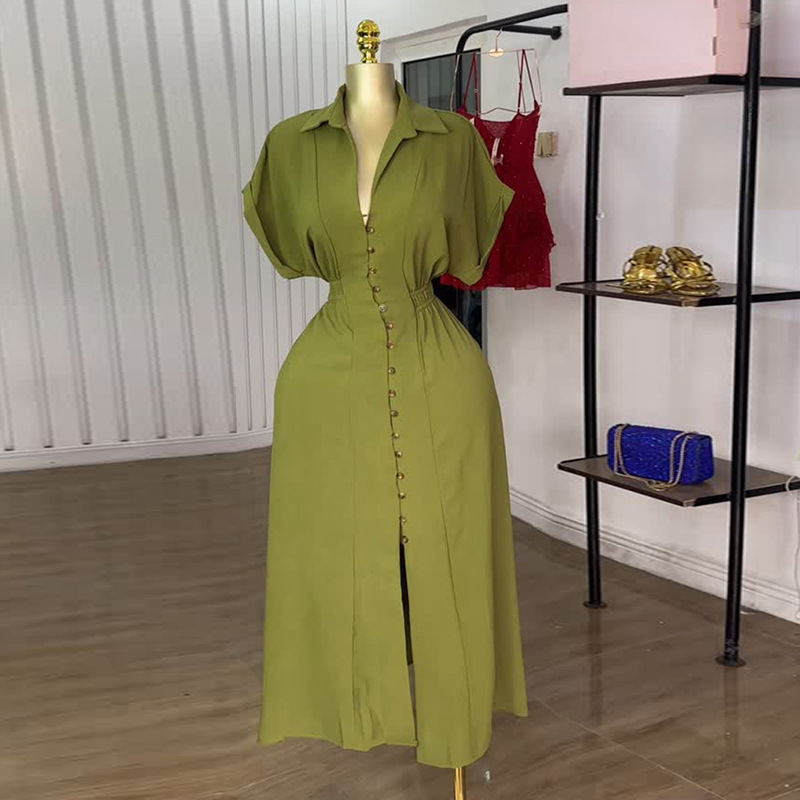 Formal Wear Gowns For Women - Длинное женское платье-рубашка А-силуэта, Y2K, уличный