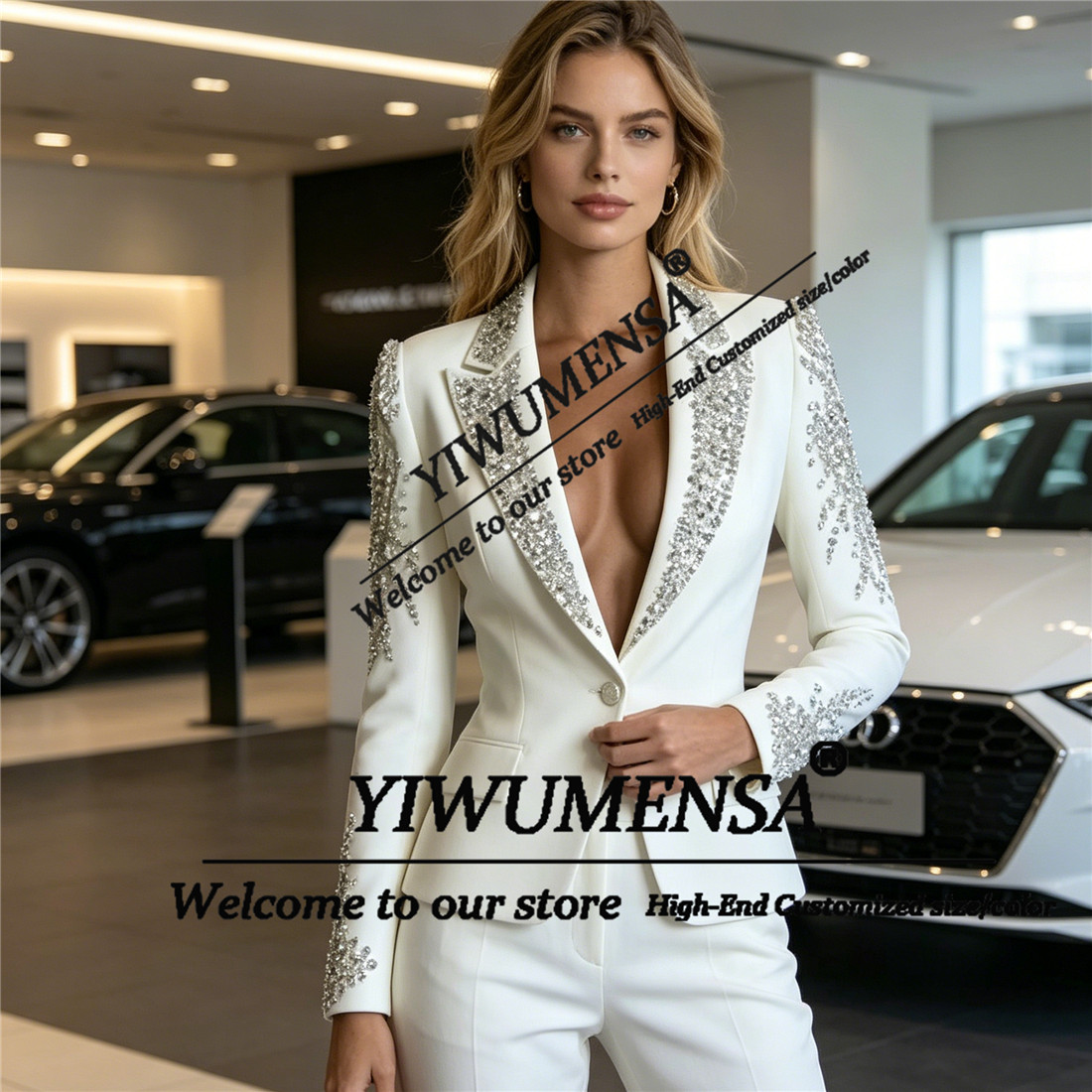 Роскошные женские костюмы-двой – обзор и цена Woman Formal Wear