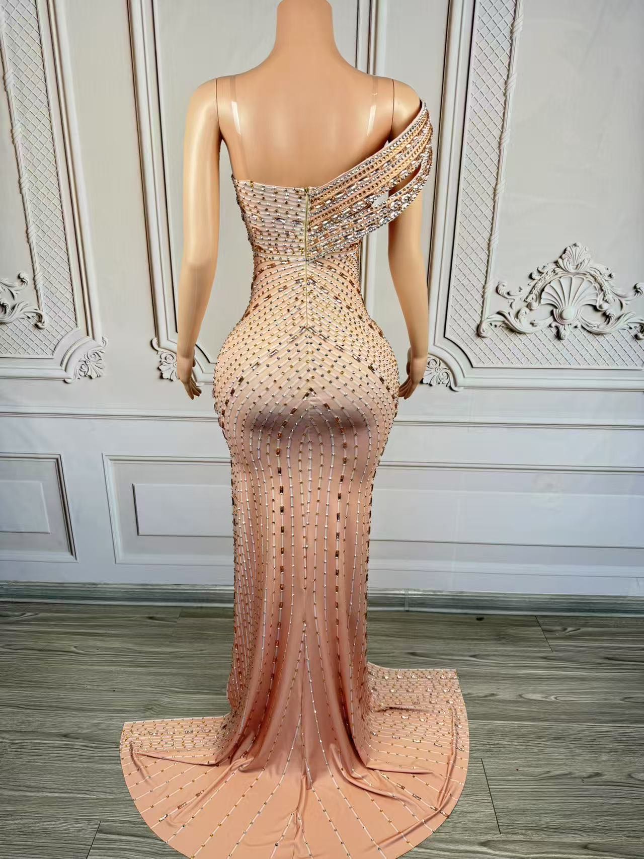 Xiangbin блестящие кристаллы в – обзор и цена Women Formal Wear For Graduation