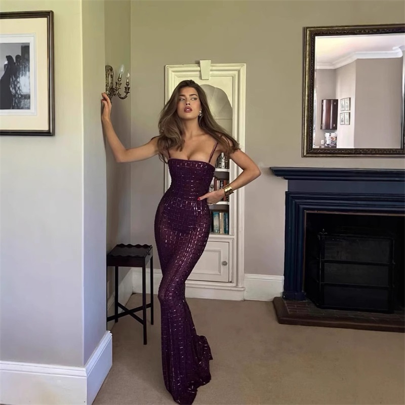 Фиолетовое женское платье для  – обзор и цена Formal Wear Gowns For Women