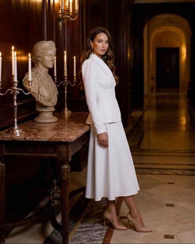 Элегантный женский костюм-двой – обзор и цена Women Formal Wear Blazer Set