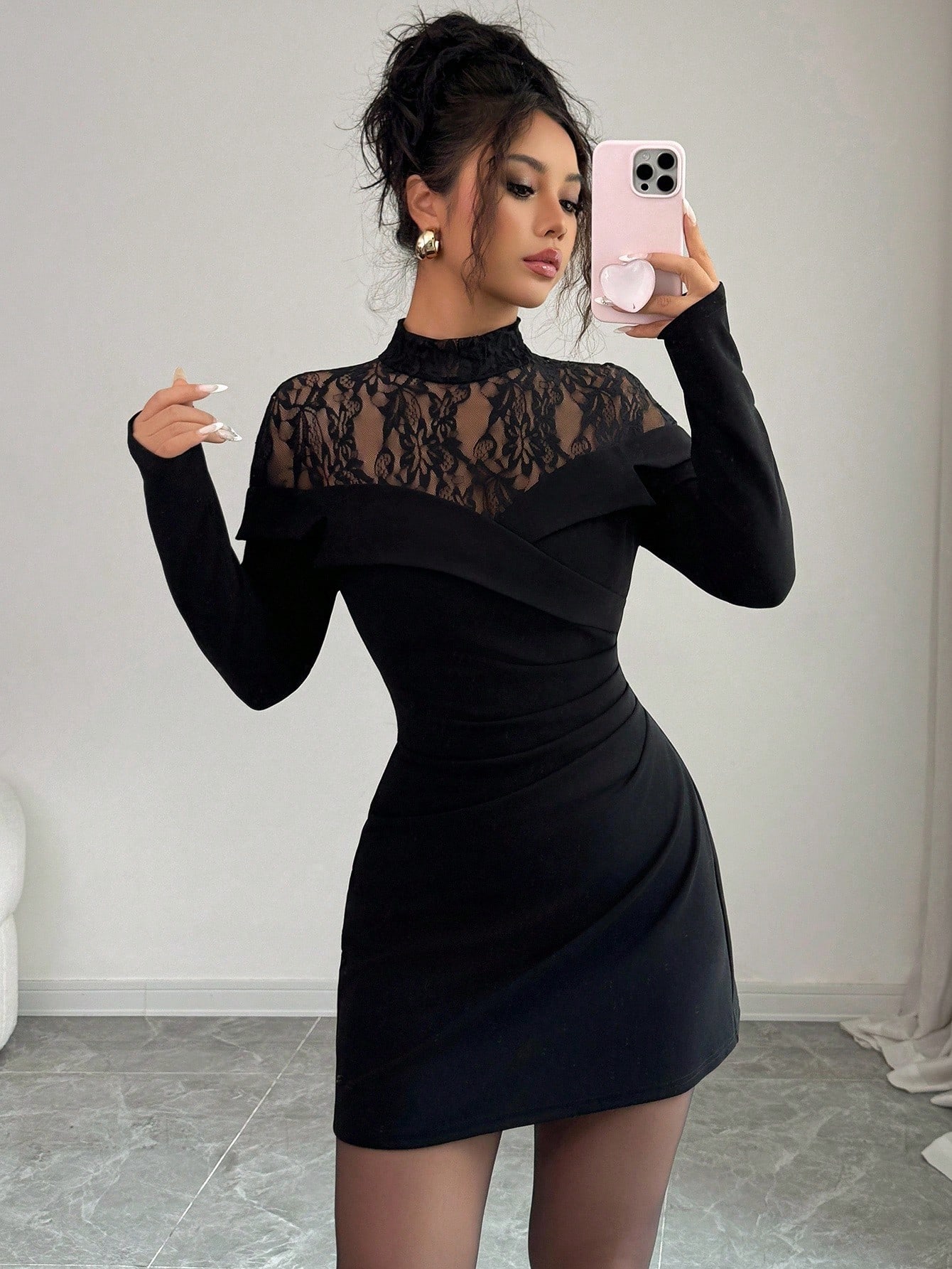 Женское черное кружевное мини- – обзор и цена Formal Wear Gowns For Women